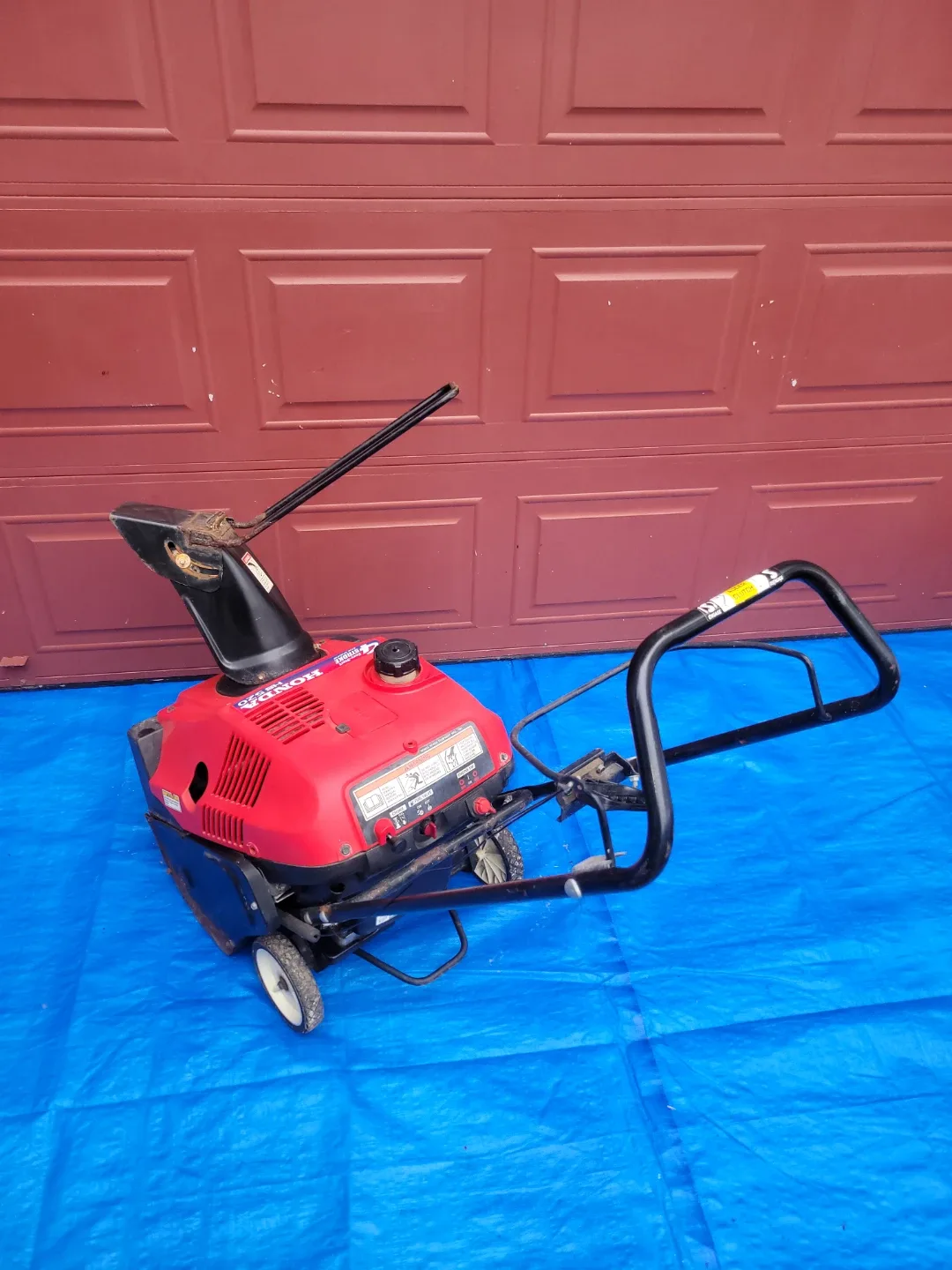 HONDA HS520 SNOWBLOWER with electric starter image indicator(2)