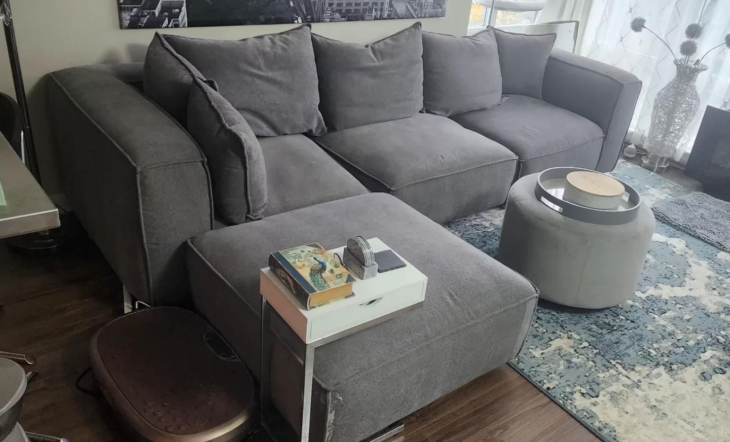 Grey Modular Sectional Sofa image indicator(7)