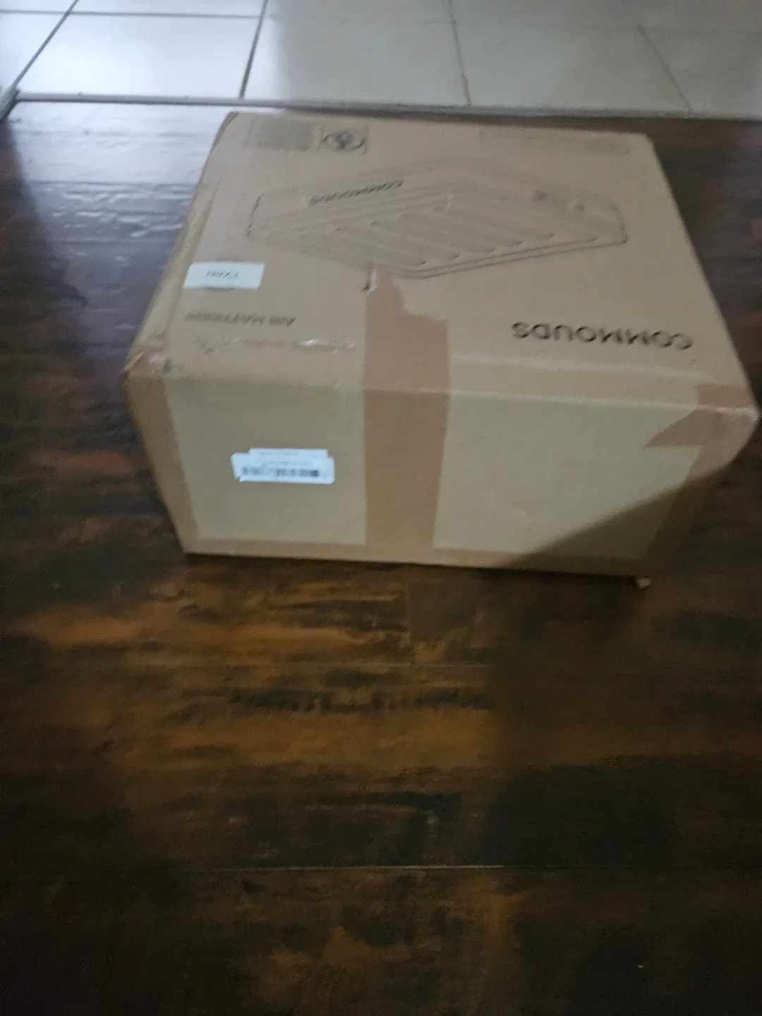 COMMOUDS Twin Air Mattress with Portable Air Pump image indicator(8)