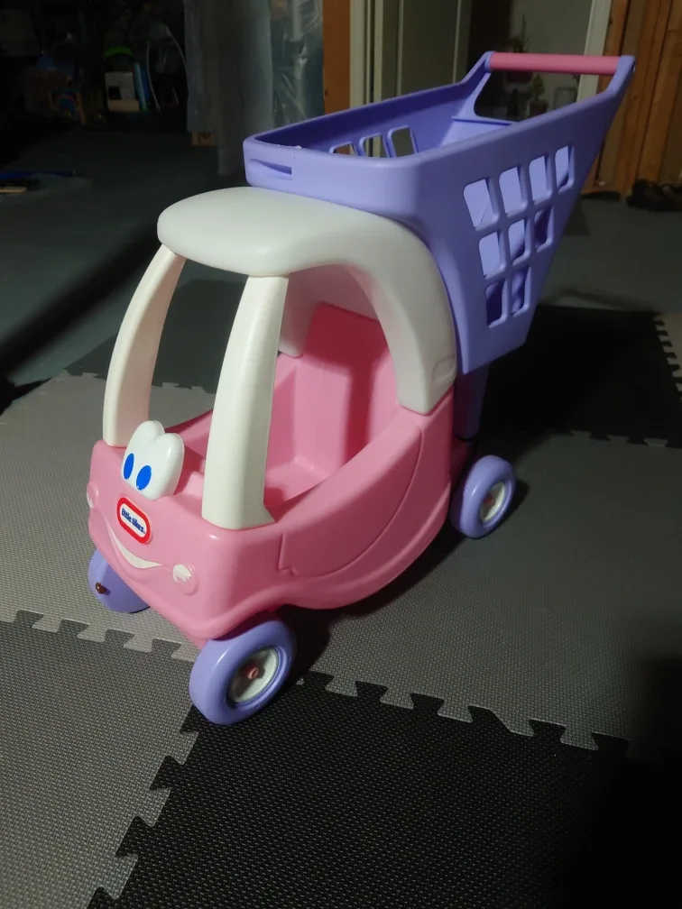 Little Tikes Cozy Coupe Shopping Cart - Pink/Purple
