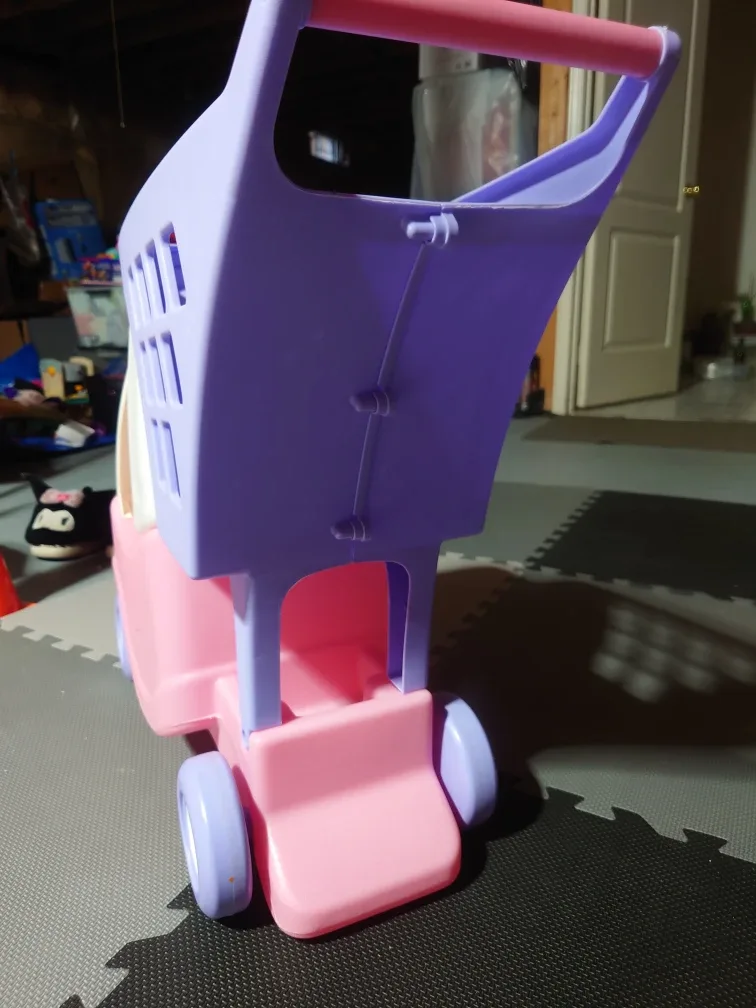 Little Tikes Cozy Coupe Shopping Cart - Pink/Purple image indicator(3)