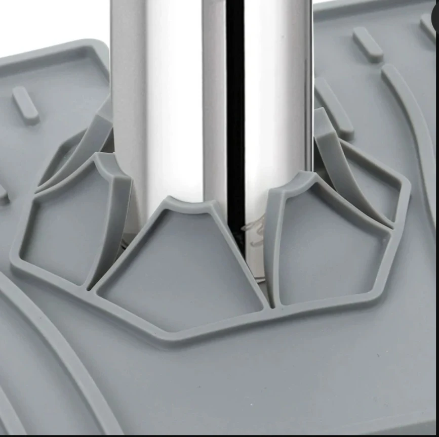 PULLIMORE Sink Splash Guard Mat, Silicone Faucet Handle Drip... - photo 3