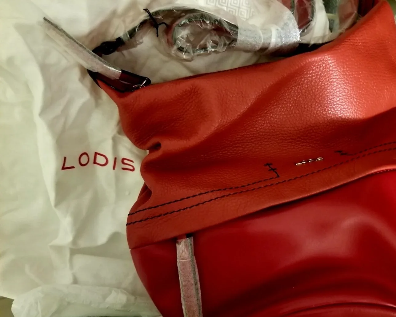 NWT LODIS Kate Convertible Bucket Leather Bag image indicator(9)