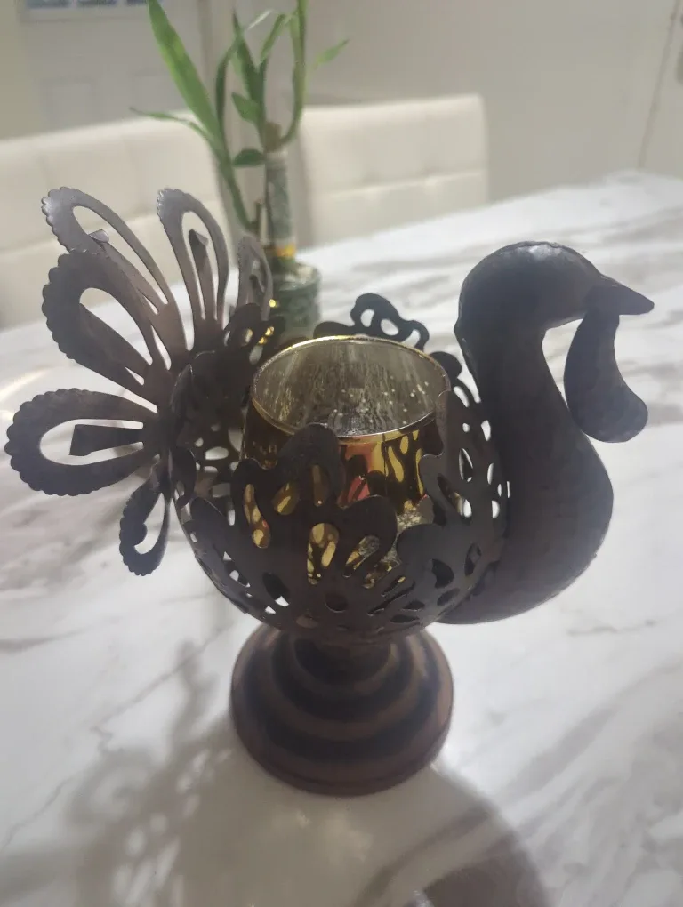 Turkey Candle Holder