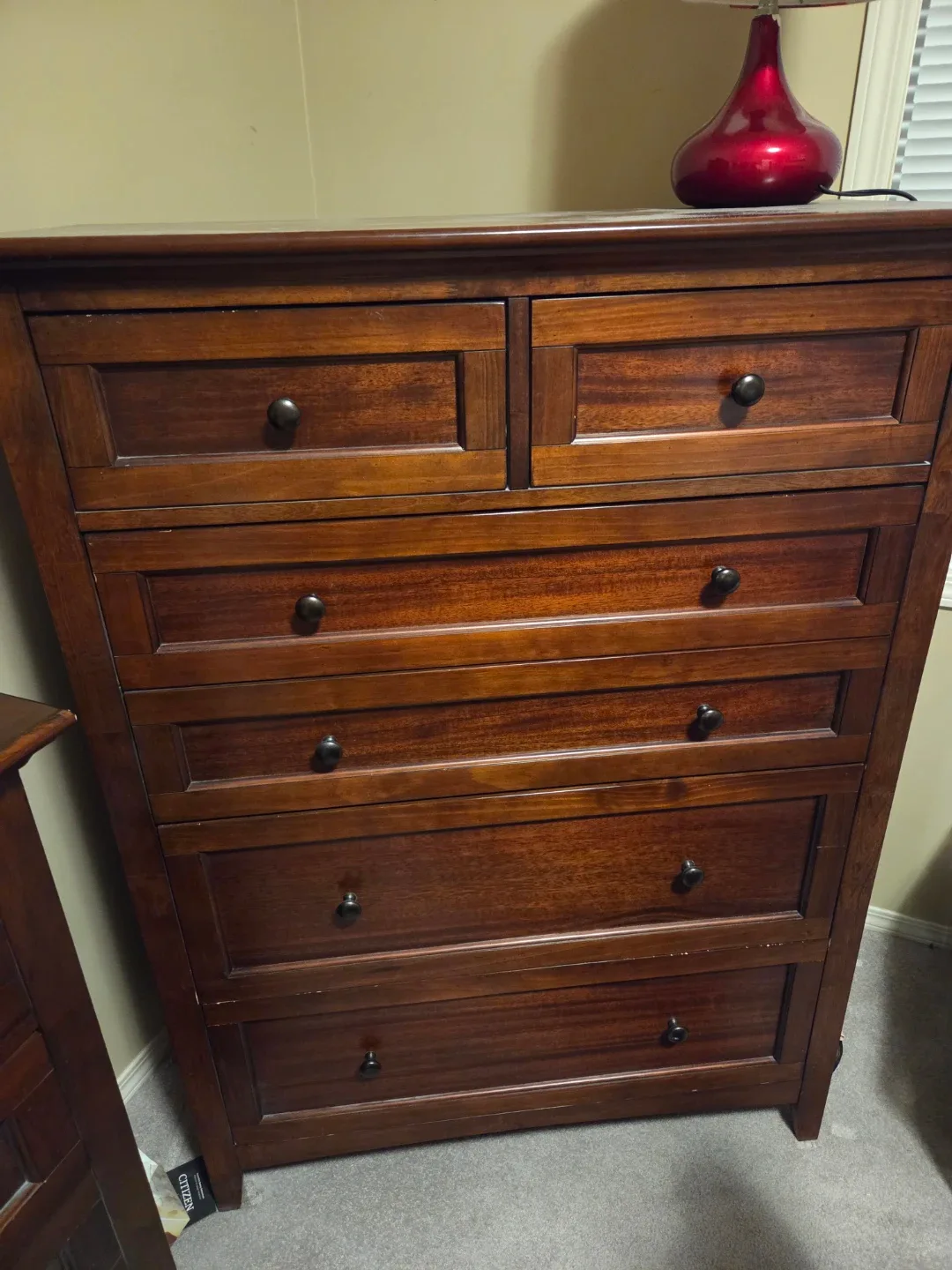 Wooden Dresser Set