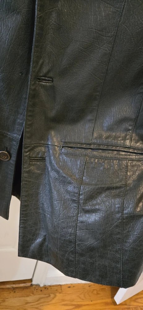 Teza Leather Blazer - Size 54 - photo 5