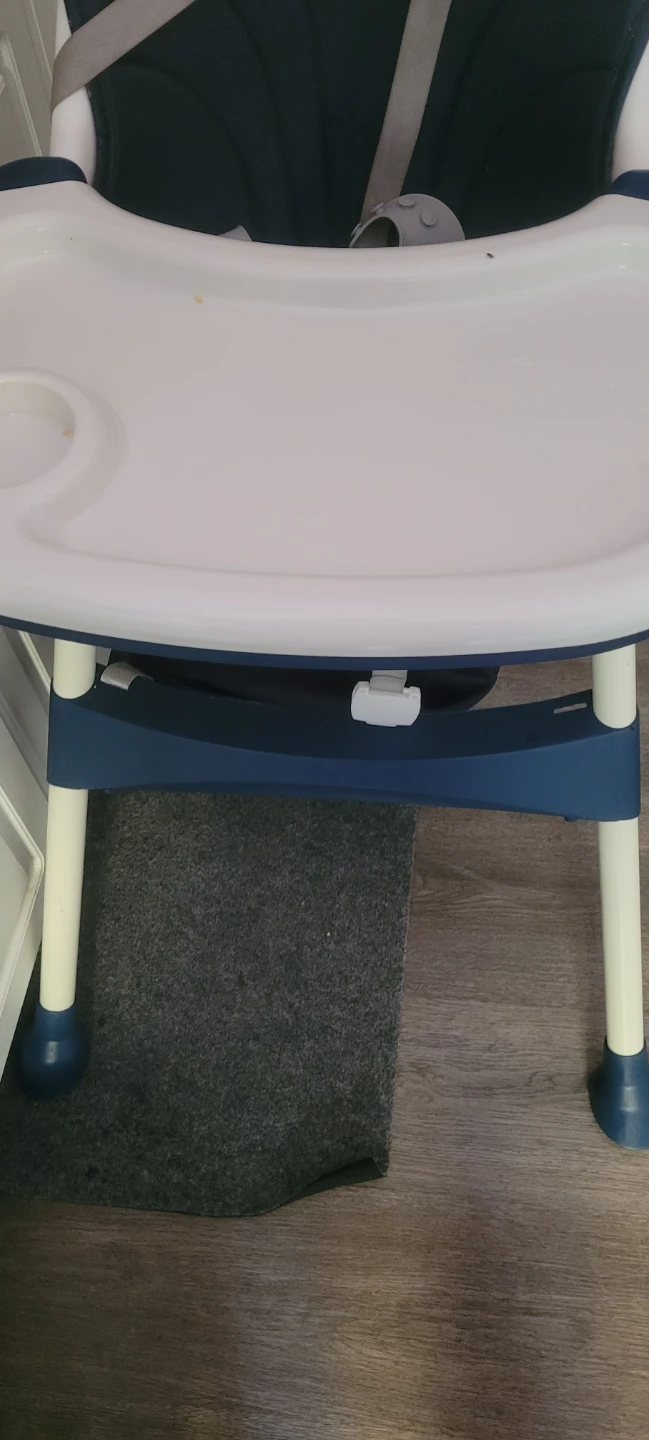 High Chair - White and Blue🥕 - photo 2