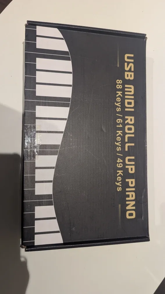 USB MIDI Roll Up Piano - 88 Keys