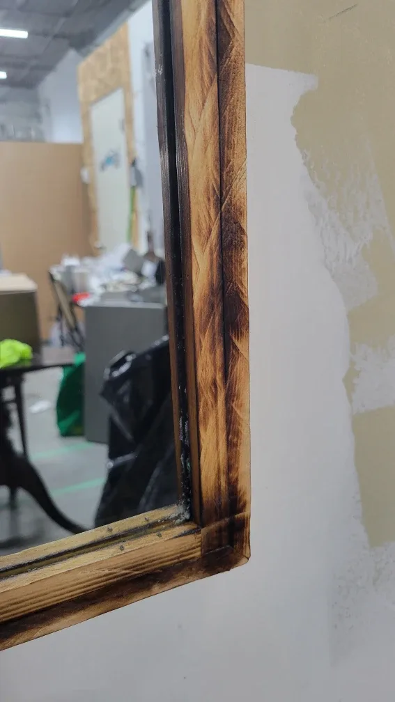 Wooden Framed Mirror image indicator(3)