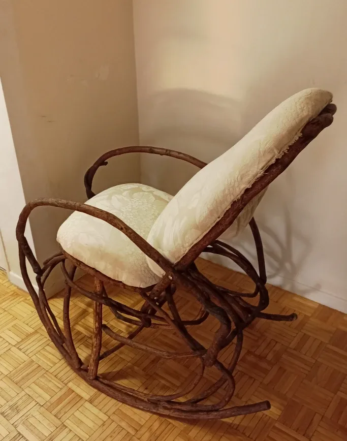 ❤‍🔥Moving Sale❤‍🔥Unique Handmade Rocking Chair image indicator(7)