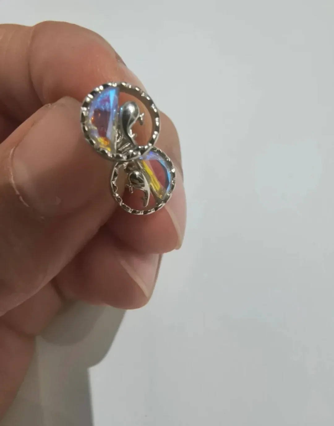 925 Silver Whale Design Earrings/ Studs thumbnail