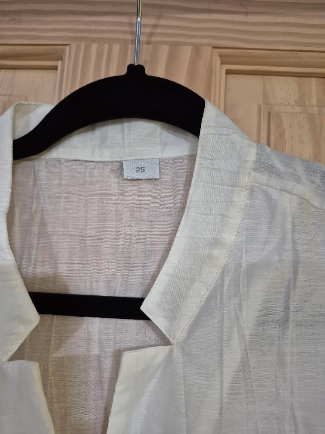 Marina Rinaldi Women's Woven Button Down Blouse in size 20W image indicator(3)