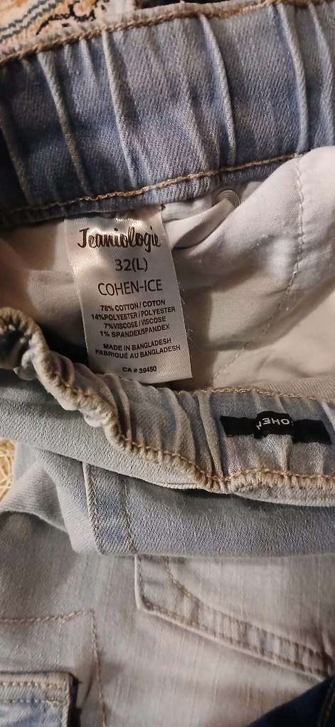 Jeaniologie Cohen-Ice Jeans - Size 32 - photo 3