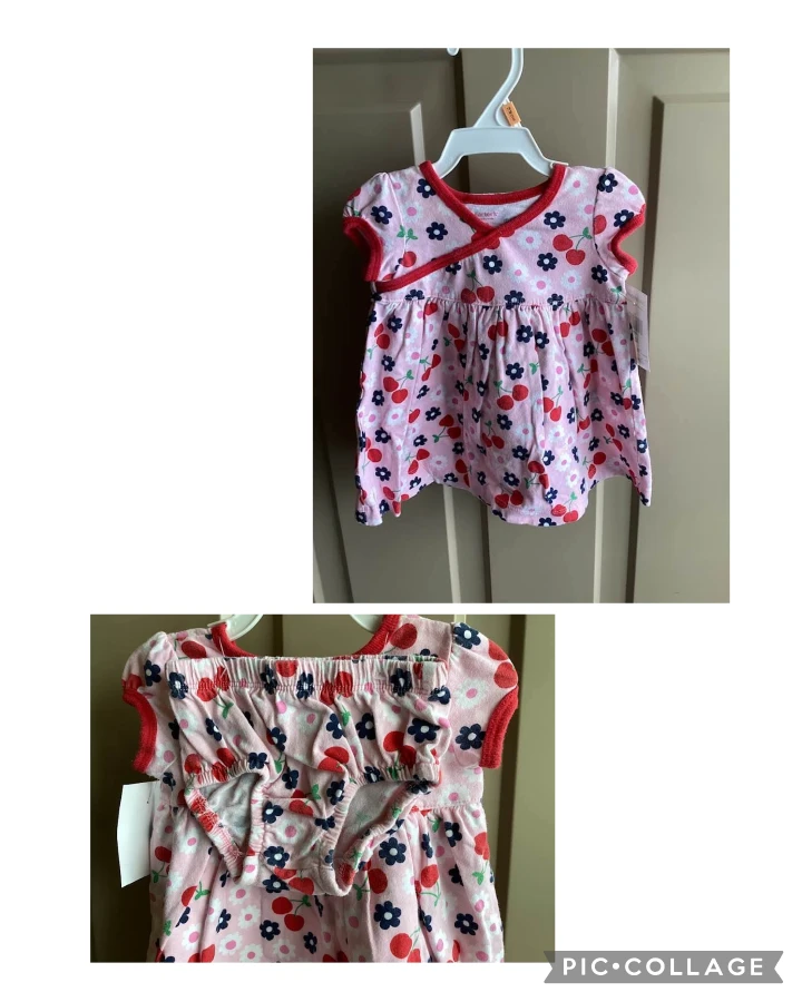 Girls sz 3-6 months dresses, $3 each - photo 3