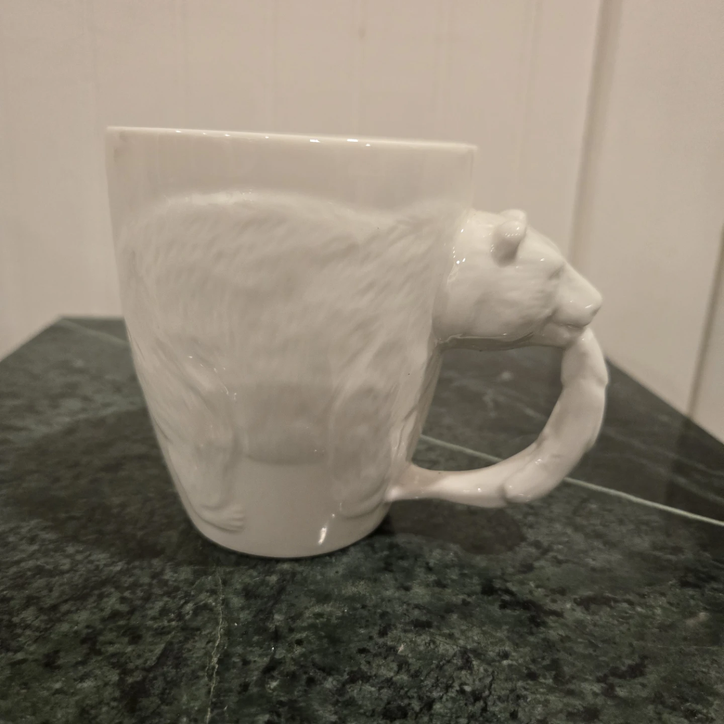 3D Polar Bear with Fish Mug - photo 3