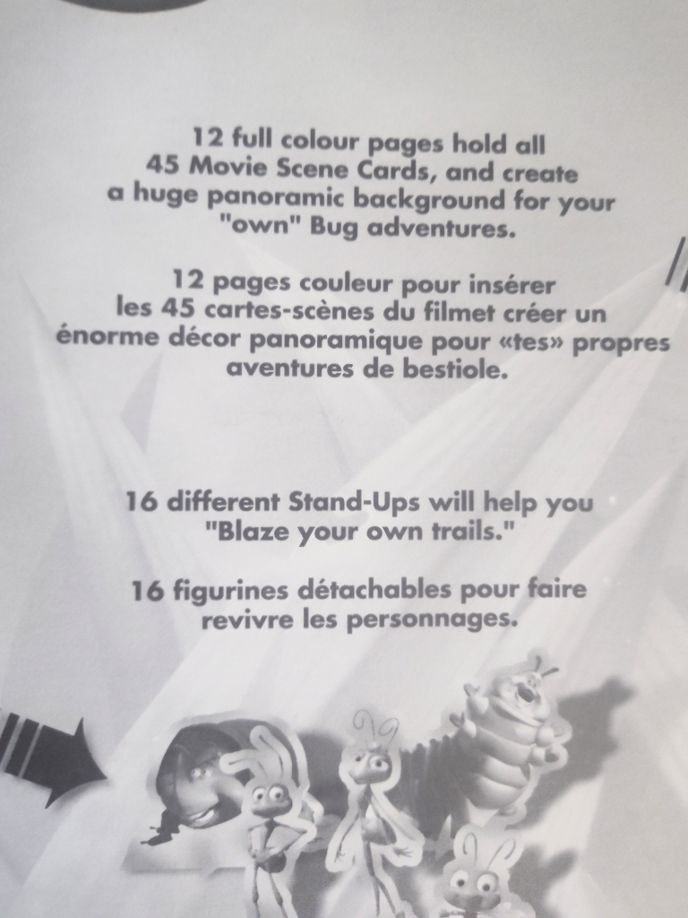 1999 A Bug's Life Movie Complete 60 Card Set + Album Disney - photo 5