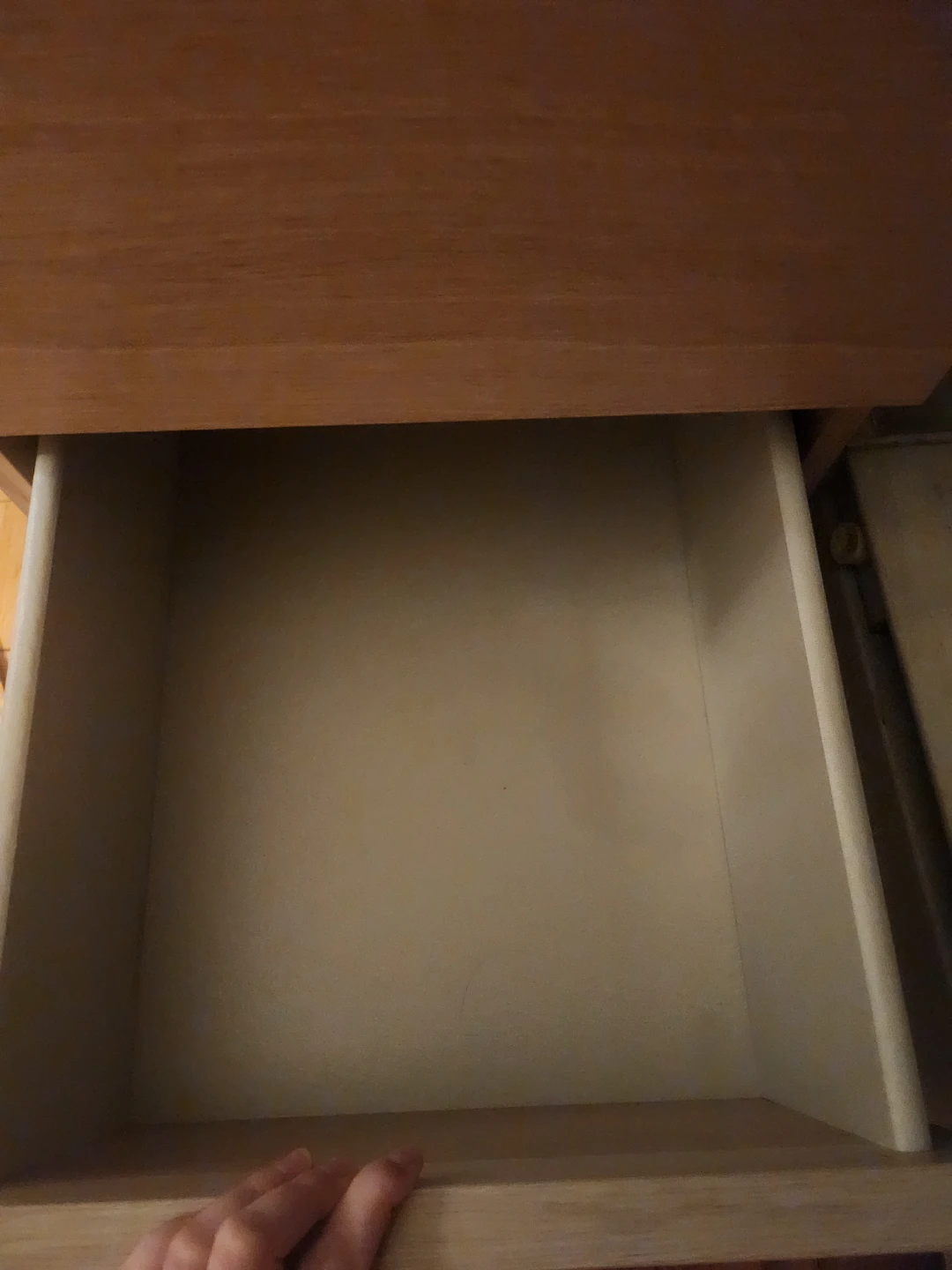 Malm ikea nightstand /night table with storage - photo 3