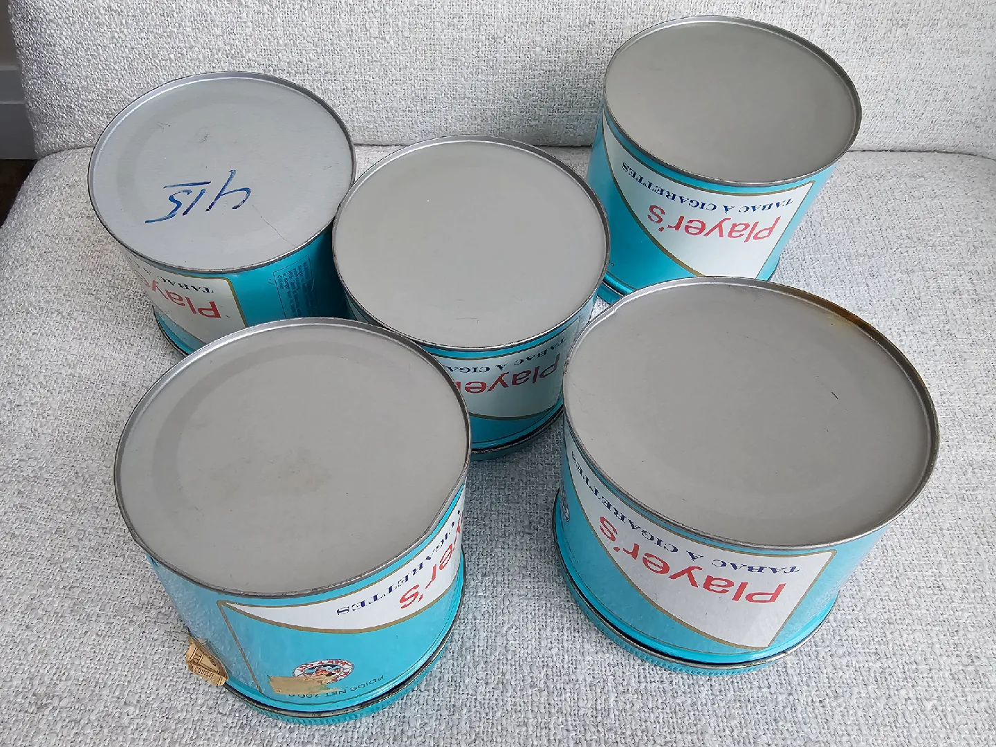 Vintage Player's Cigarette Tobacco Tins (Set of 5) image indicator(3)