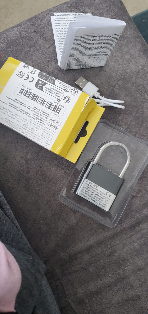 New Fingerprint Padlock - photo 2