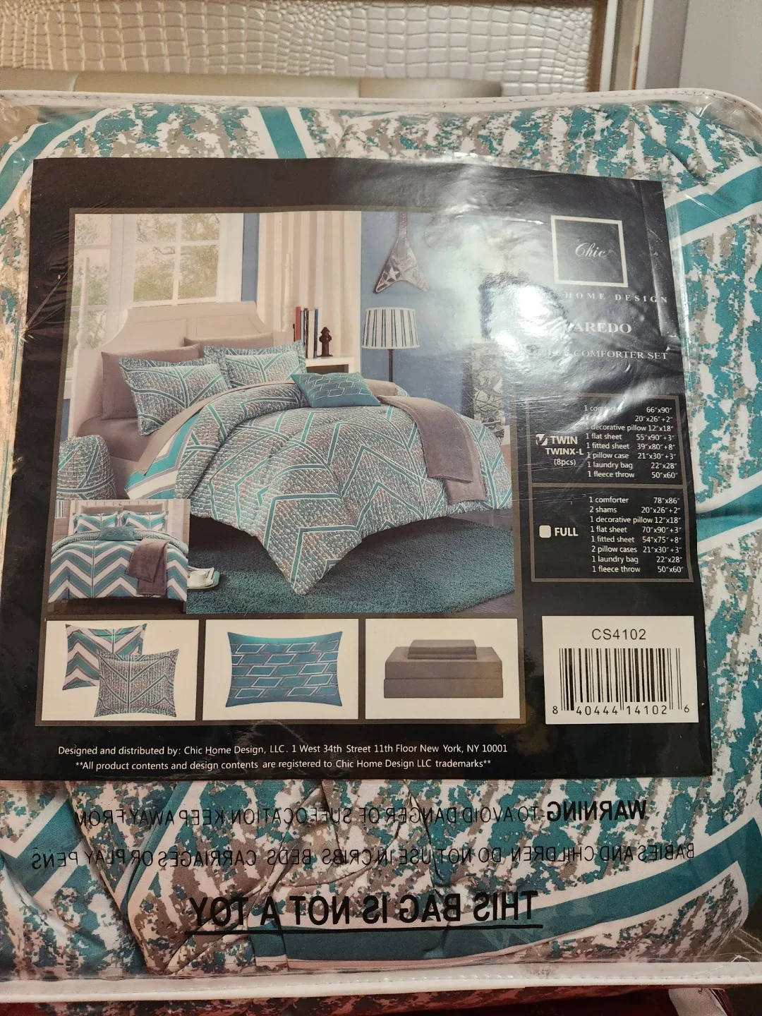Chic Home Laredo Comforter Set (Full) image indicator(2)