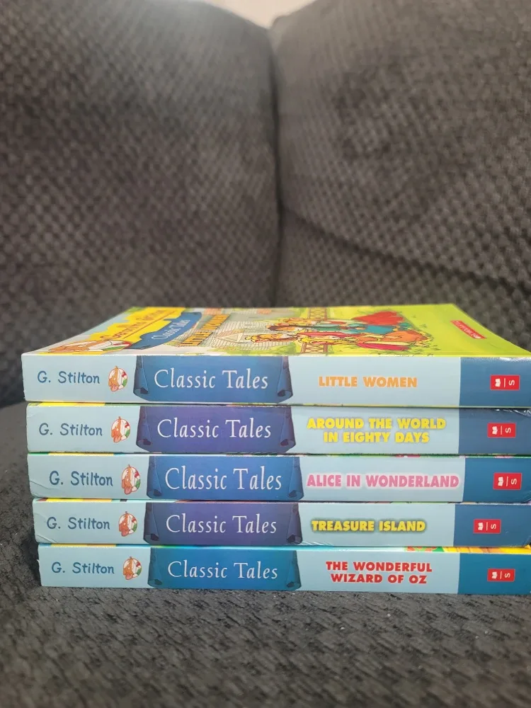 Thea Stilton & Geronimo Stilton Book Set