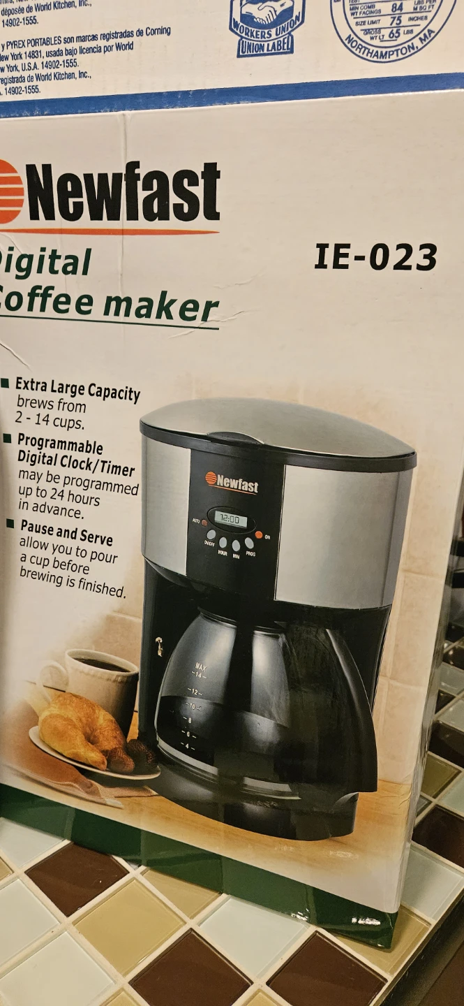 Newfast Digital Coffee Maker IE-023