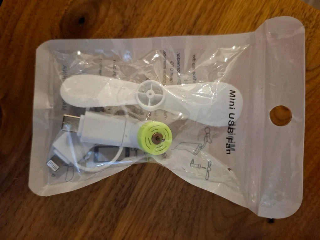Mini usb fan
