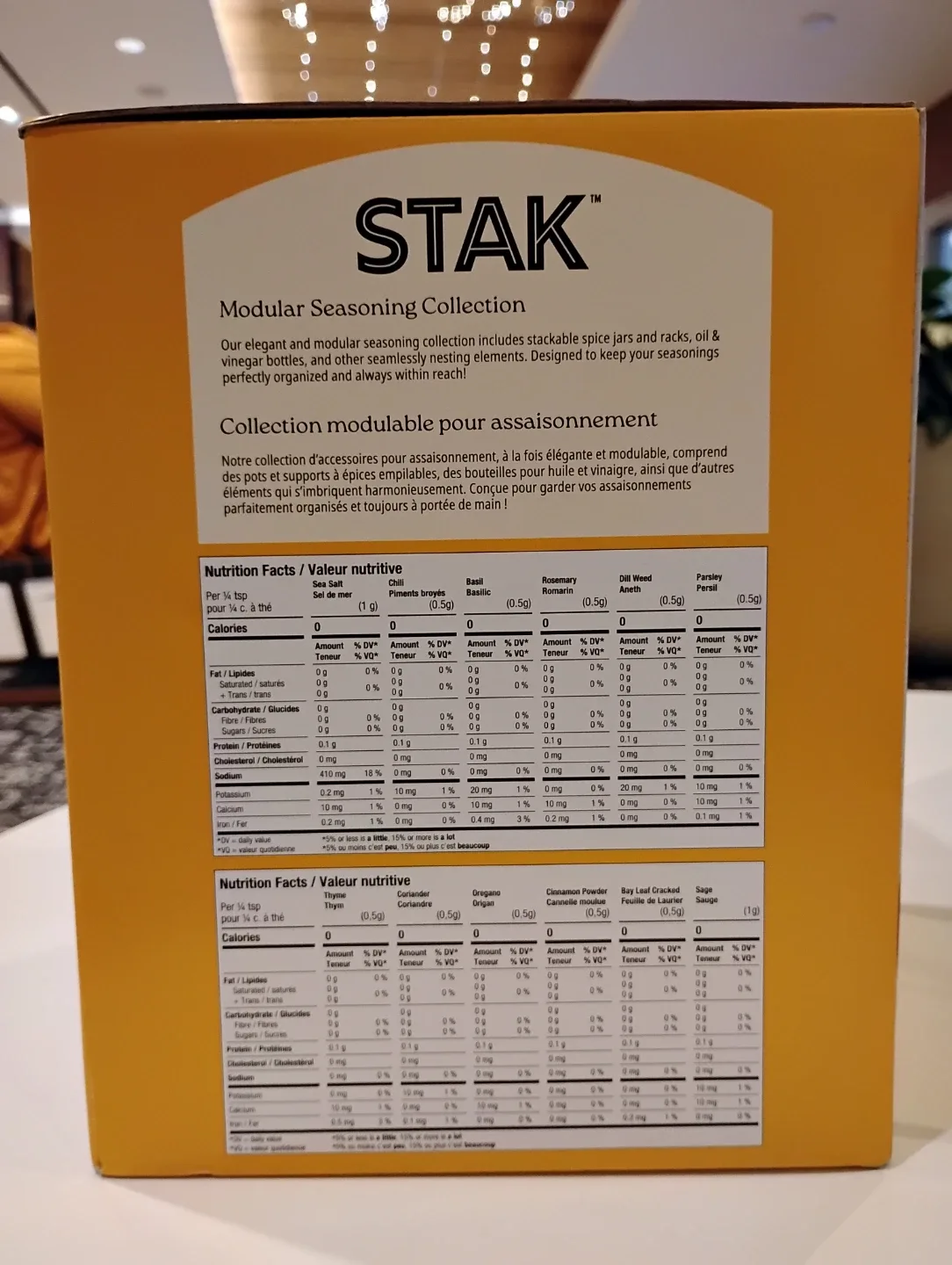 Trudeau Rotating Spice Station - New in Box image indicator(2)