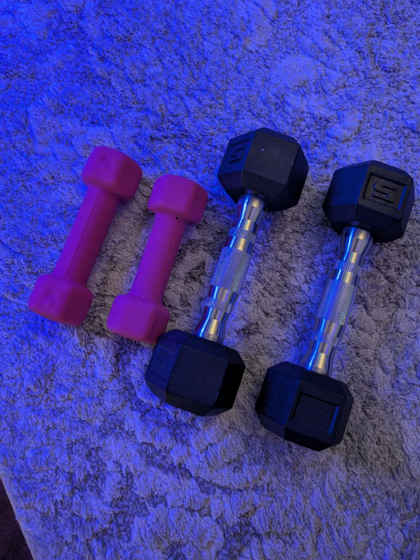 2lb & 5lb weights