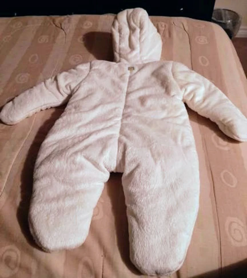 White Bear Baby Snowsuit Onesie - photo 2