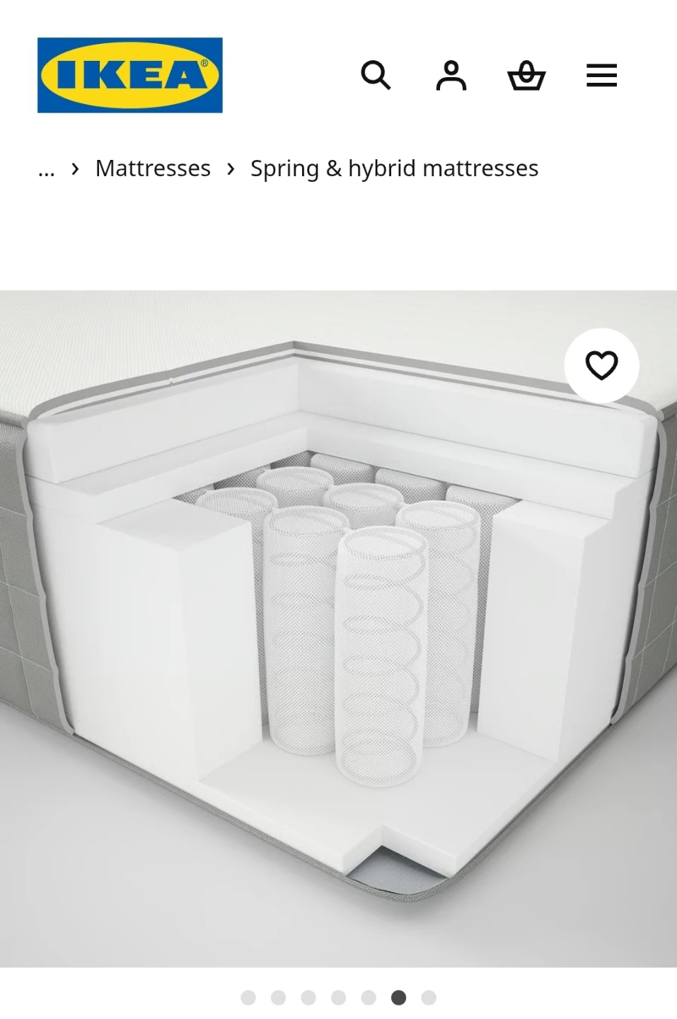 IKEA King Size Mattress ONLY - photo 5