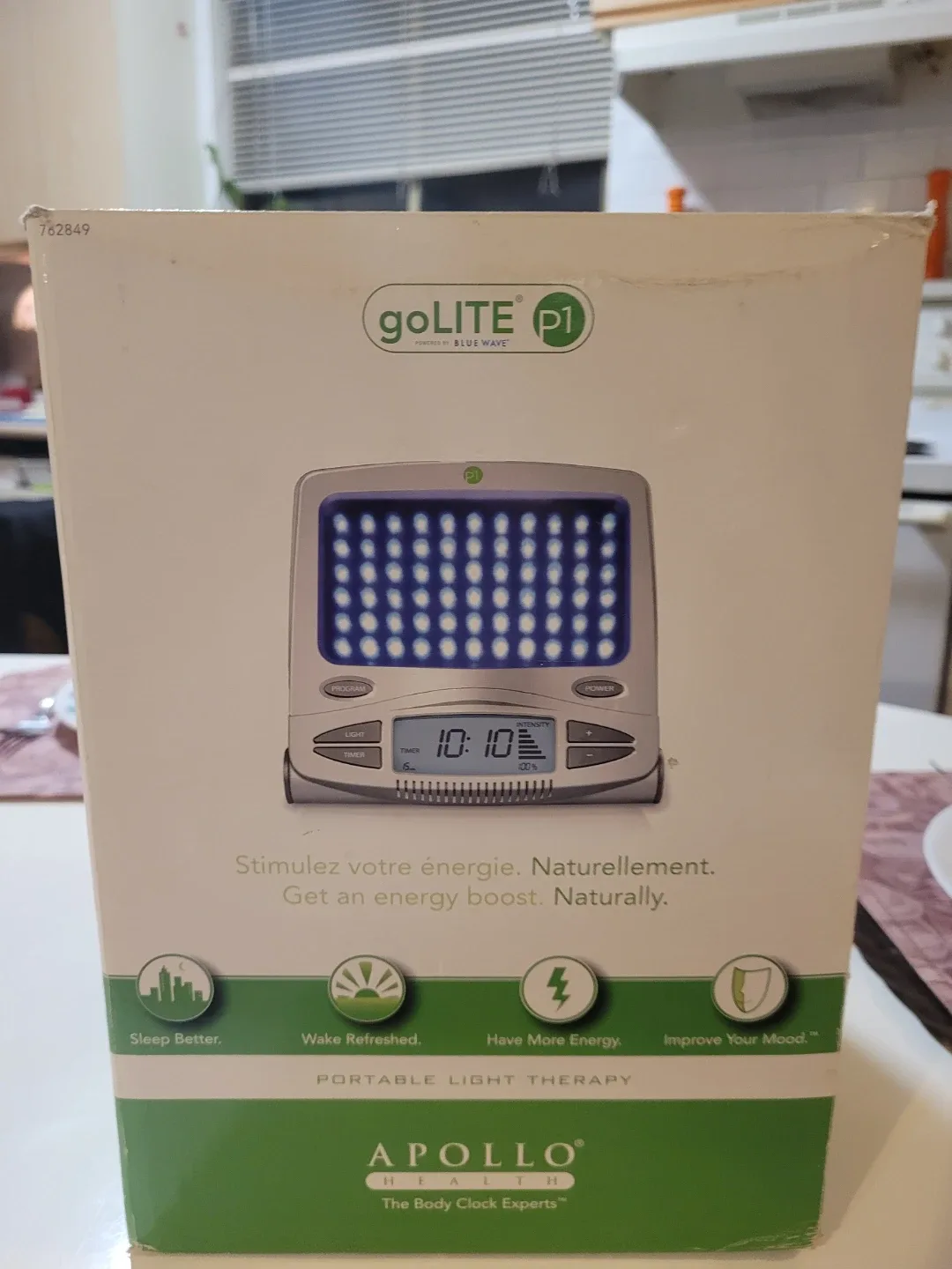 goLITE P1 Portable Light Therapy Lamp