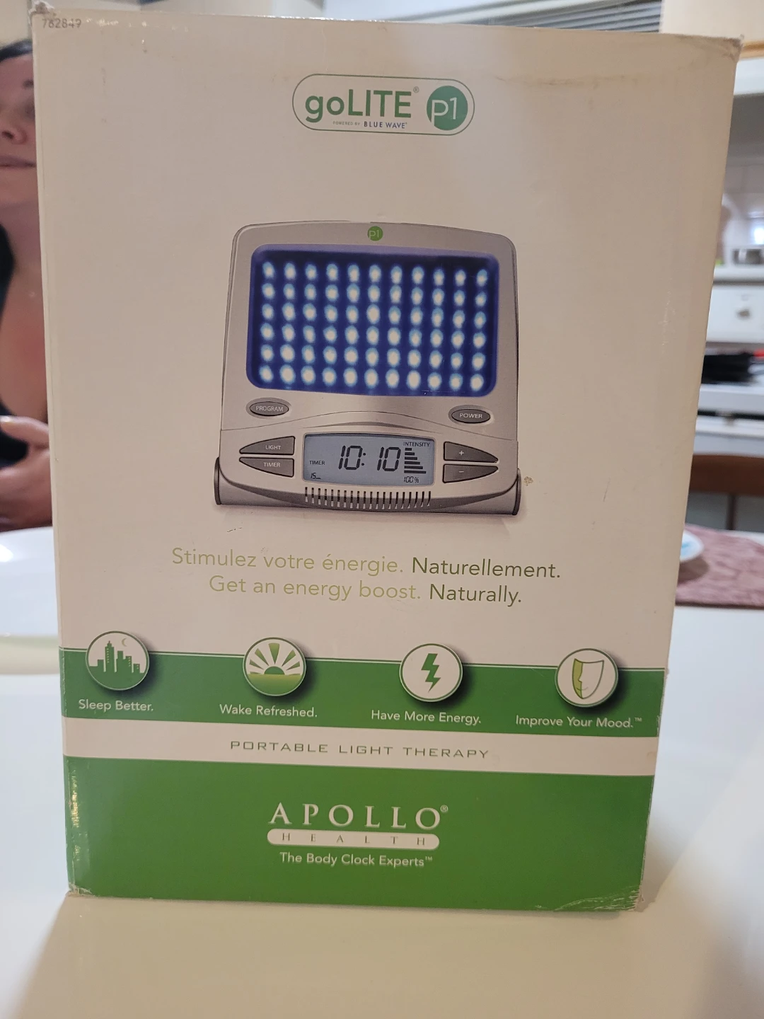 goLITE P1 Portable Light Therapy Lamp - photo 2