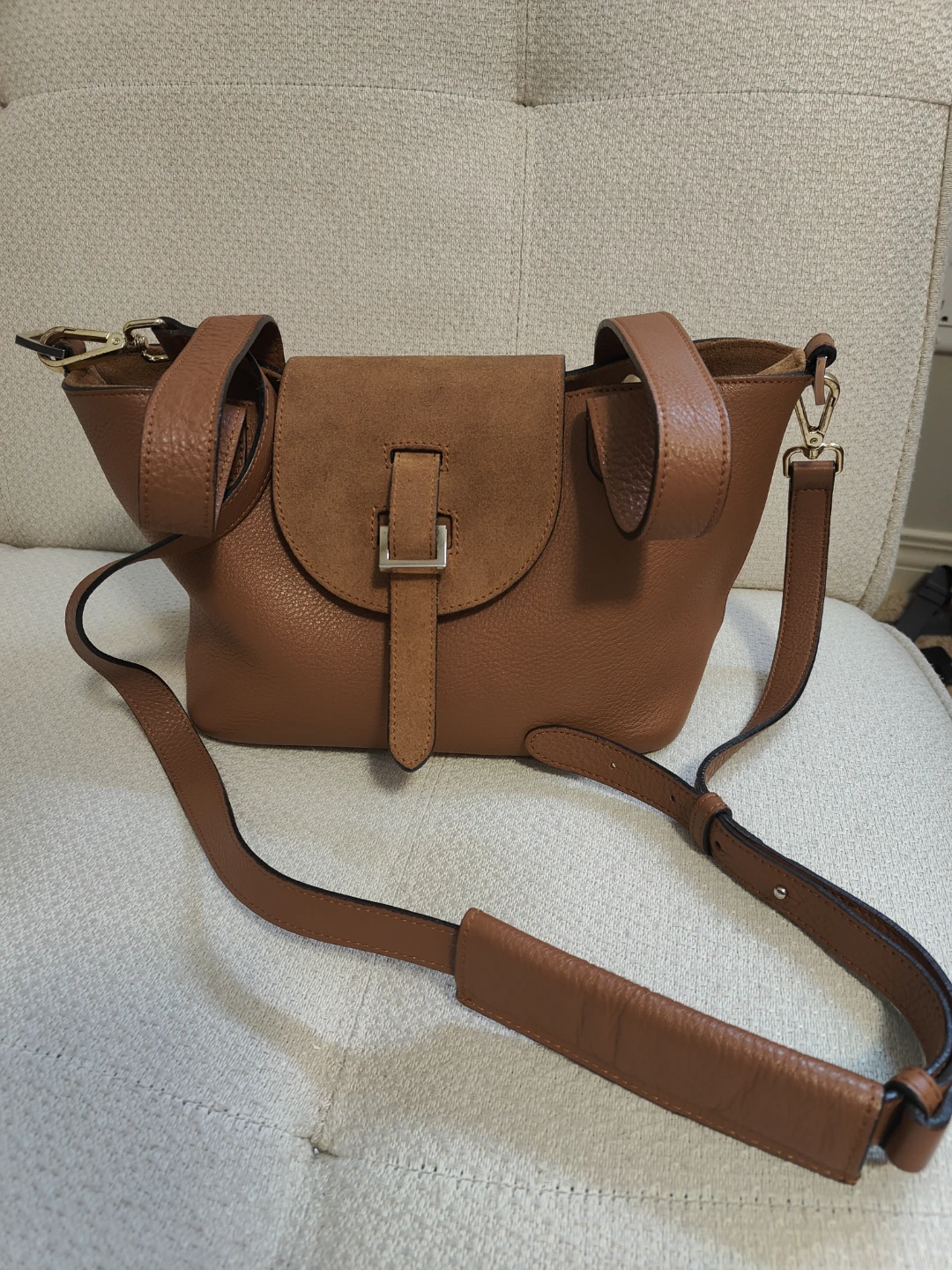 Meli Melo Italy Brown Leather Handbag - photo 5