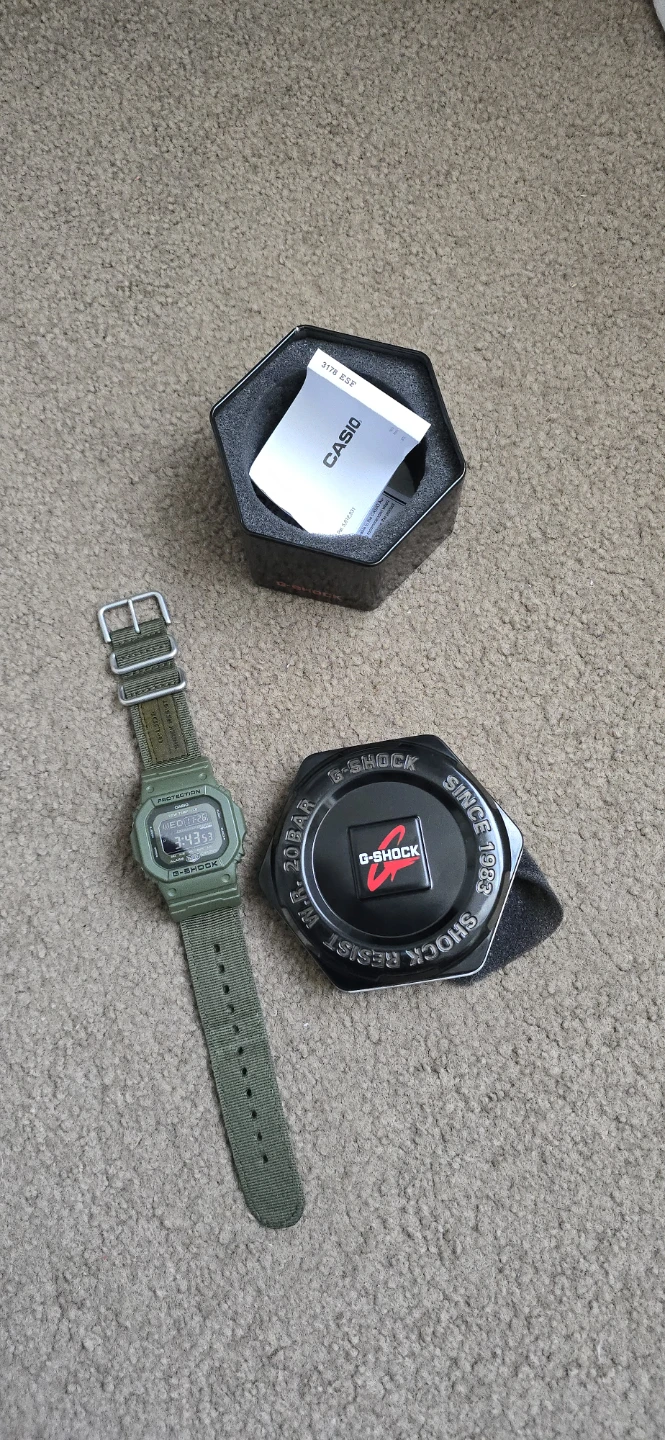 Casio G-Shock  Olive Green GLS-5600CL-3JF G-lide