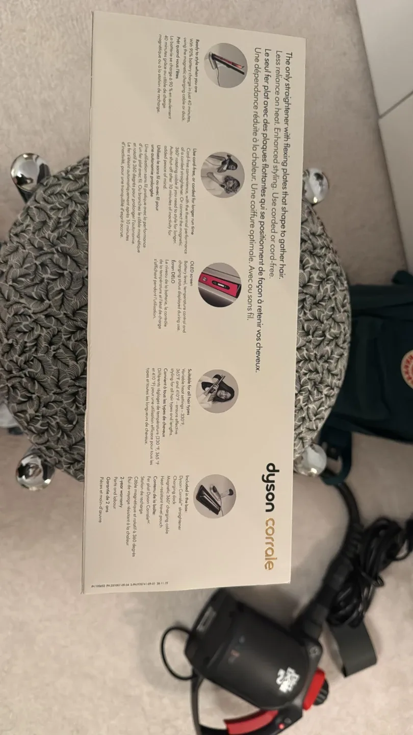 Dyson Corrale Hair Straightener with Box image indicator(3)