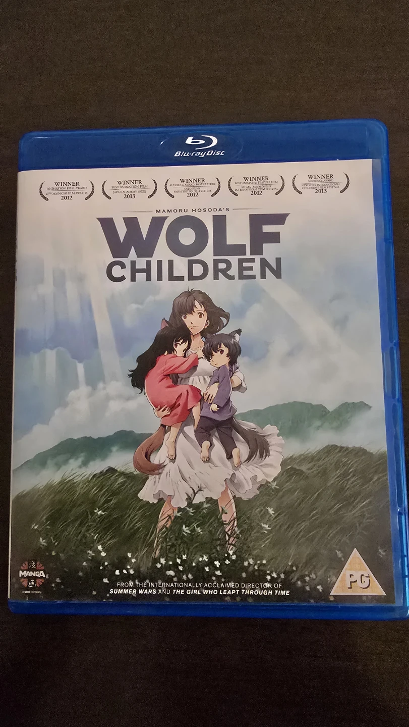 Wolf Children Blu-ray Anime Movie