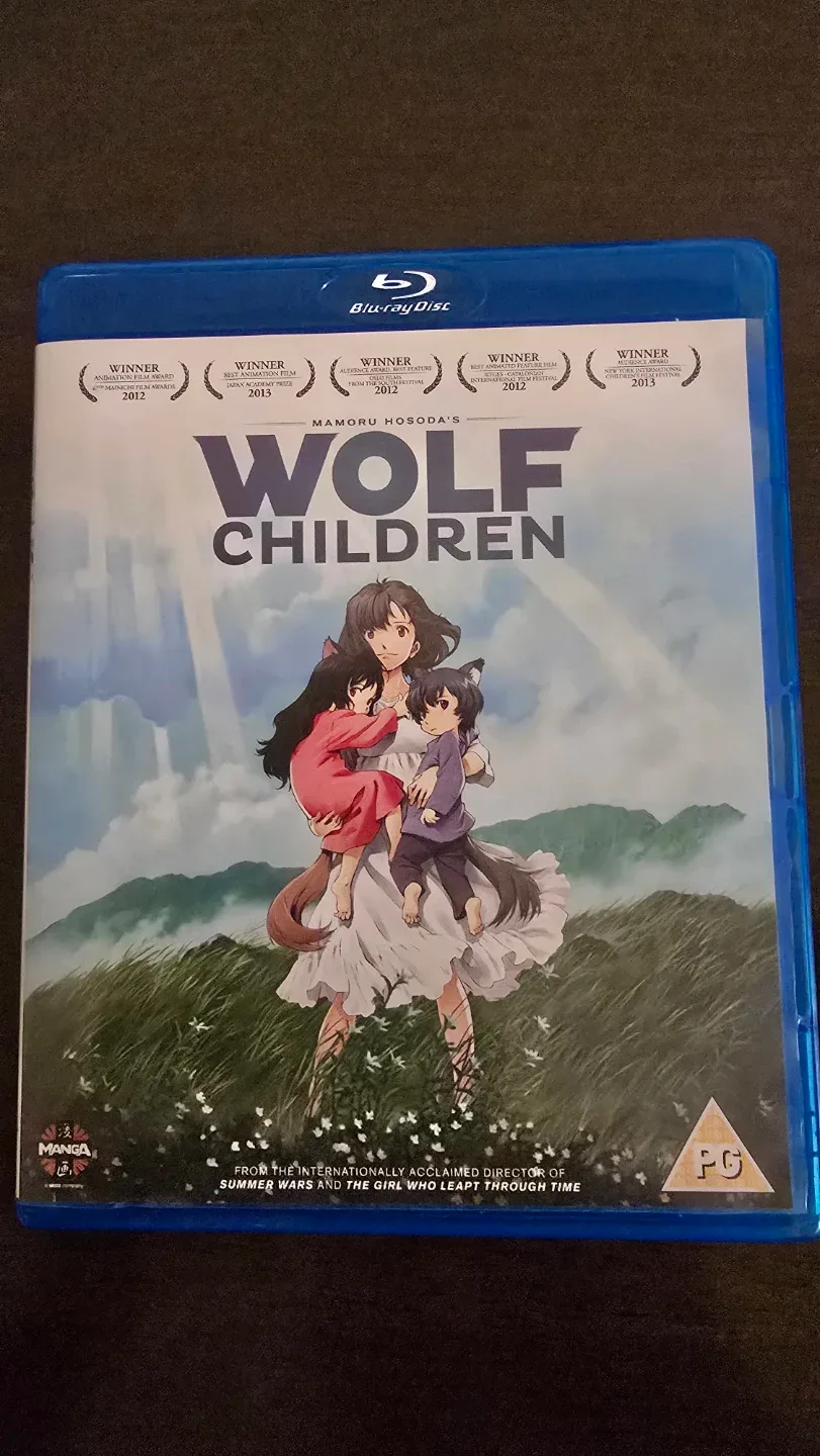 Wolf Children Blu-ray Anime Movie thumbnail