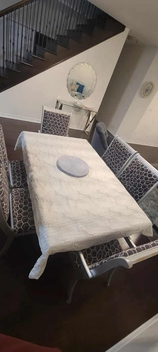 Wooden Dining Table Set with 6- 8 Chairs image indicator(3)