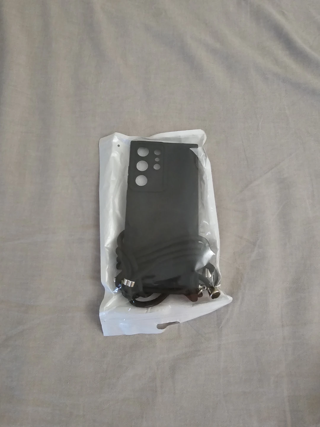 Samsung S23 Ultra Black Phone Case with Strap - photo 3