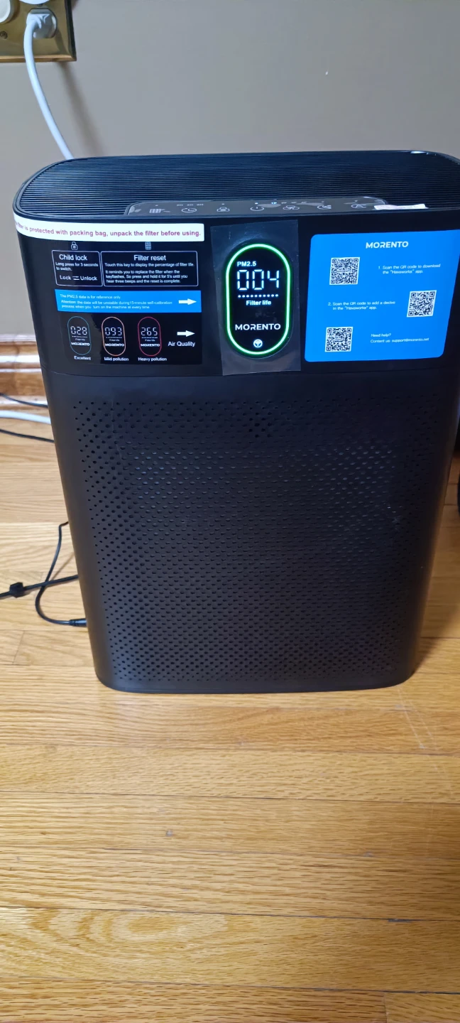 MORENTO Smart Air Purifier - Black