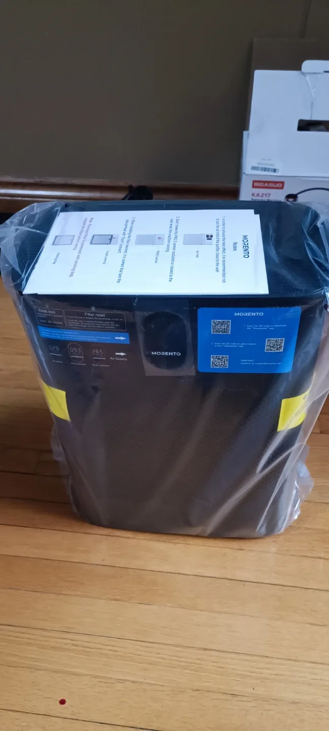 MORENTO Smart Air Purifier - Black image indicator(2)