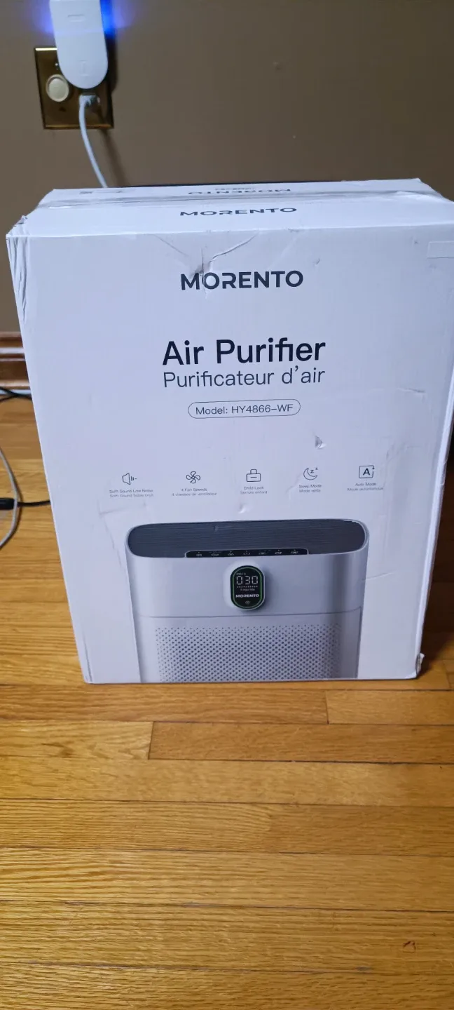 MORENTO Smart Air Purifier - Black image indicator(6)