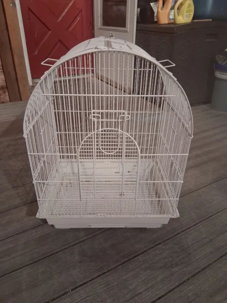 White Bird Cage