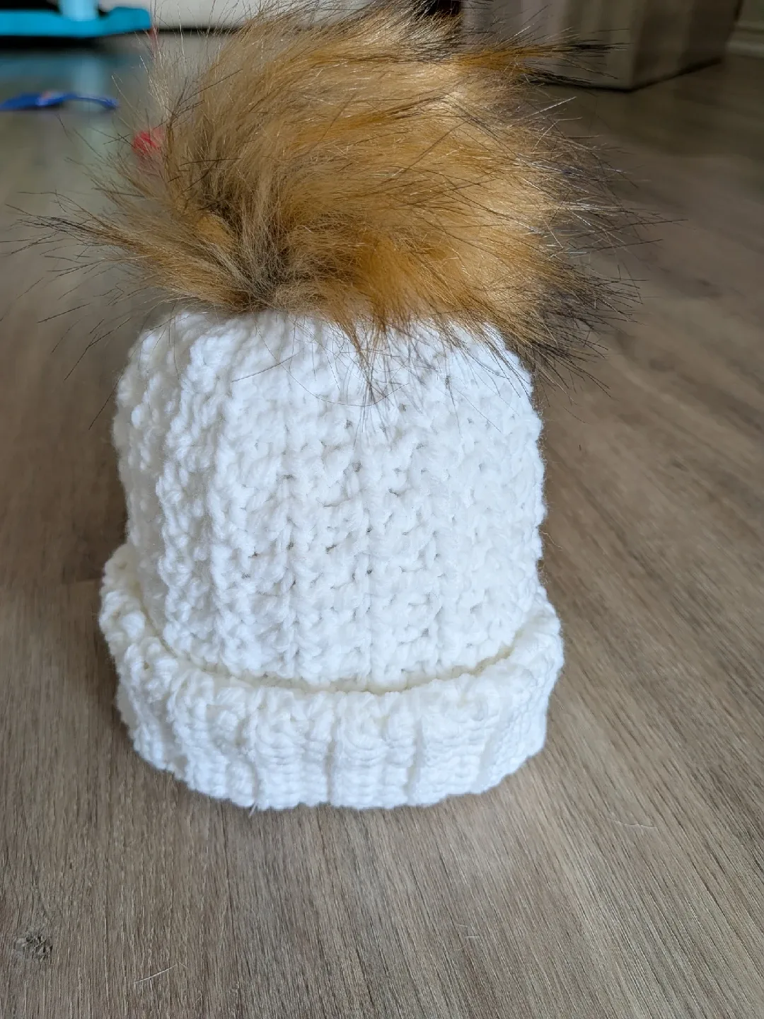 Handmade Crochet Baby Booties, Mittens & Hat Set image indicator(3)