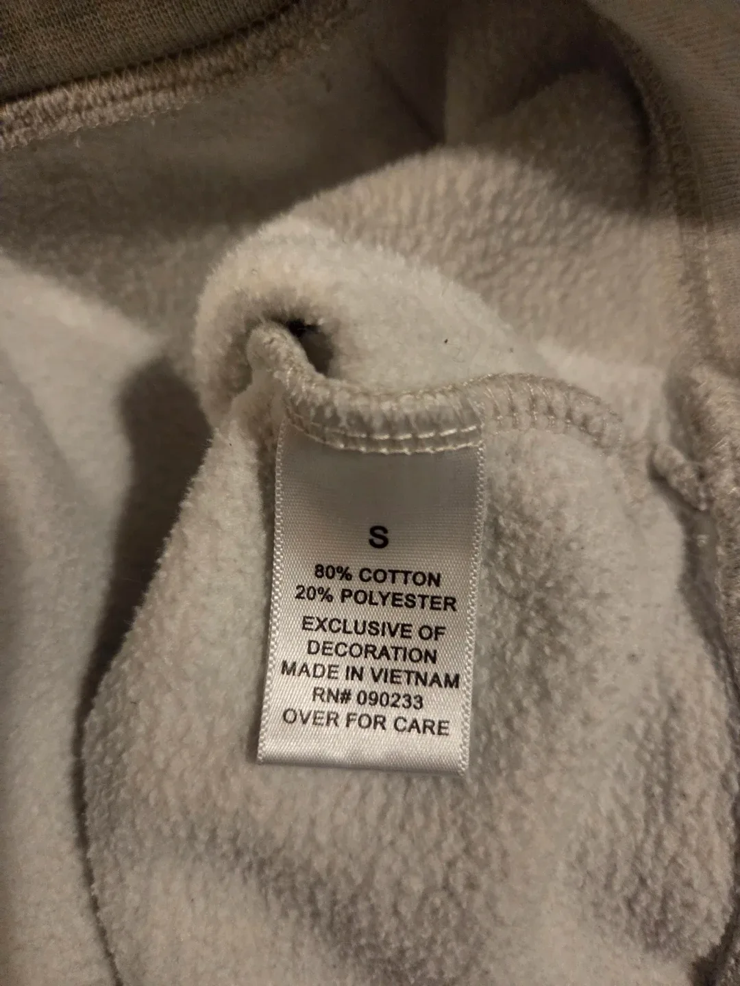 Essentials Hoodie - Size S - Light Grey image indicator(2)