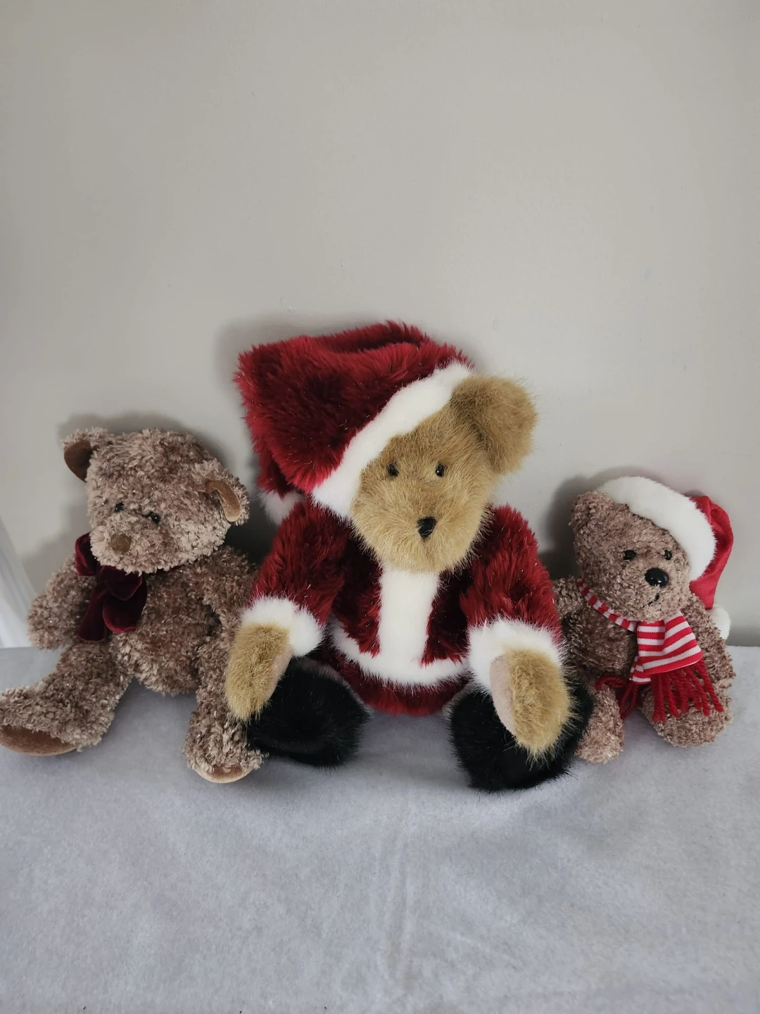 Christmas Musical Teddy Bears - Set of 3