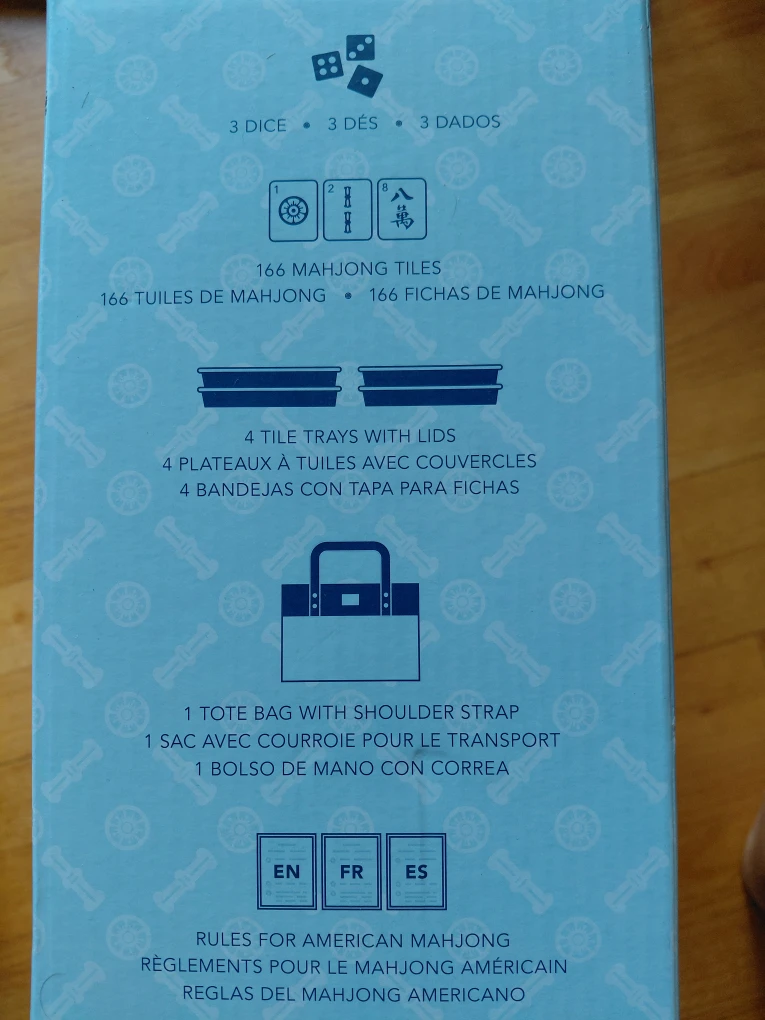 New in Box - Mahjong Game Set with Carrying Case - photo 3