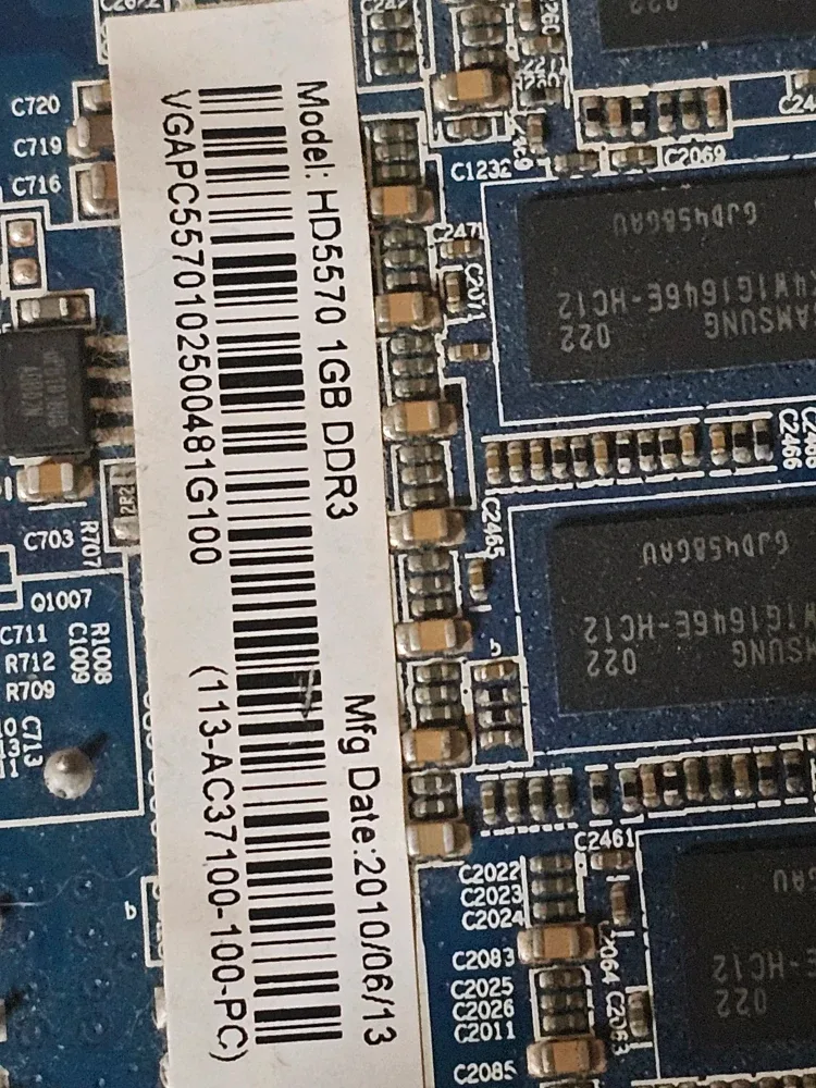 5570 1 gig ddr3 Radeon video card image indicator(4)