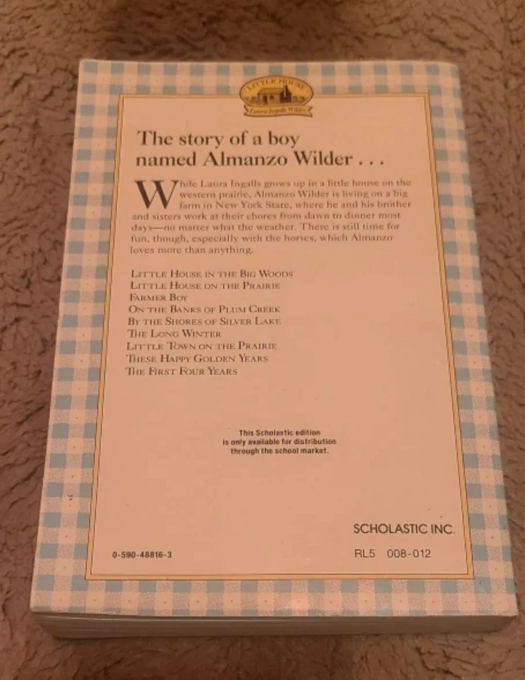 Farmer Boy by Laura Ingalls Wilder 🥕 #freecycle image indicator(2)